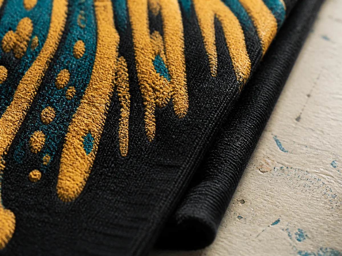 Screen Printing detail close-up